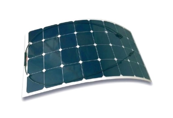 Pannello solare semi-flessibile (100 wp) per camper La casa della batteria  Camper